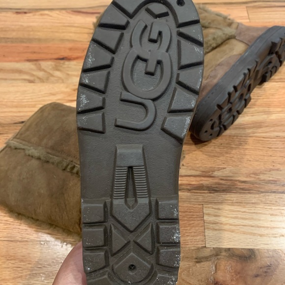 UGG AUSTRALIA RUBBER SOLE TALL WINTER BOOTS SZ 7 - Picture 2 of 9